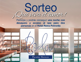 Sorteo Bodas Palafox Hoteles ¡Qué viva el amor! Sorteo Bodas Palafox Hoteles ¡Qué viva el amor!