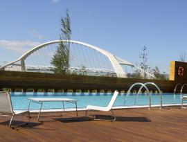 piscina hotel hiberus zaragoza