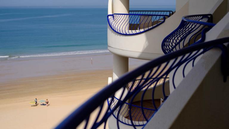 Terraza Hotel Playa Victoria Cádiz
