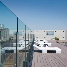 Piscina exterior Hotel Alfonso Zaragoza