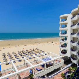 Vista Hotel Playa Victoria Cádiz