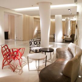 Hotel Alfonso Zaragoza: Lobby vista 2
