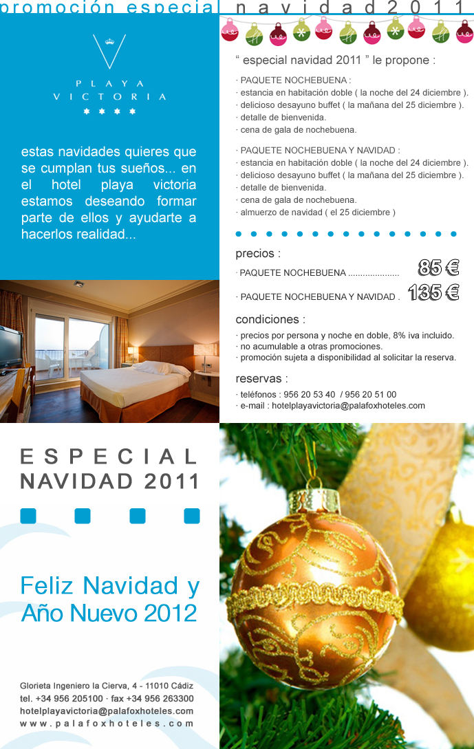 Navidad Hotel Playa Victoria