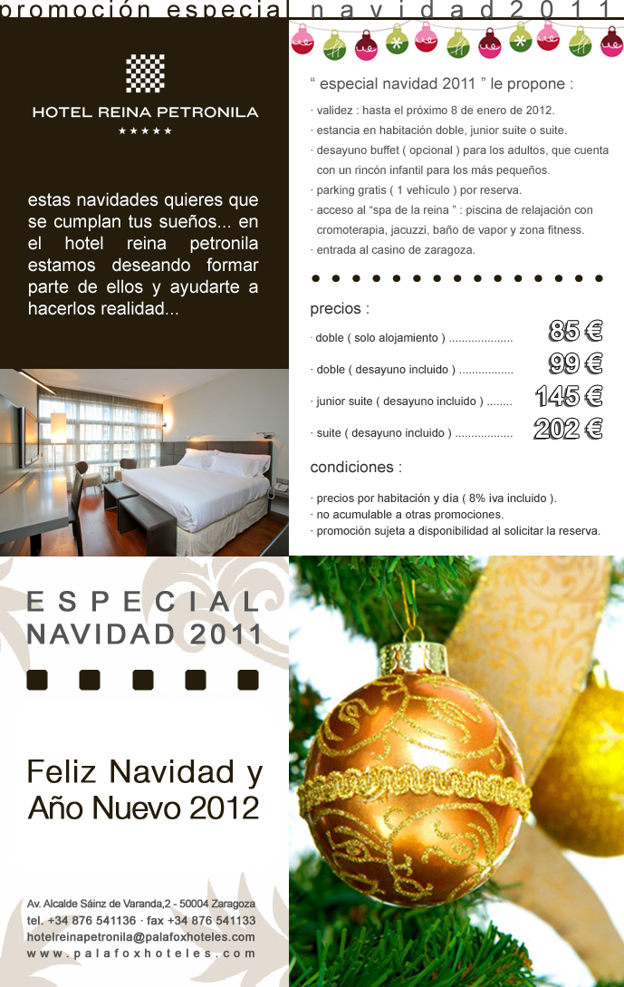 Navidad Hotel Reina Petronila